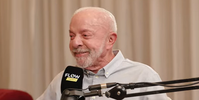 Lula dá entrevista ao Flow Podcast, nesta quinta-feira, 1º Foto: Reprodução/Youtube